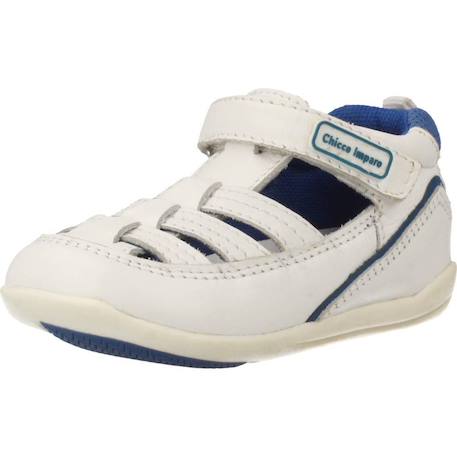 Sandale bébé cuir g7 Blanc 300 4 - vertbaudet enfant 
