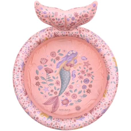 Piscine gonflable dreamy mermaid (80 cm) Rose, violet, vert 4 - vertbaudet enfant 