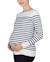 Marinière de grossesse et d'allaitement benodet Blanc/marine+Marine/blanc 2 - vertbaudet enfant 