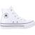 Baskets enfant fille en cuir Blanc 1 - vertbaudet enfant 