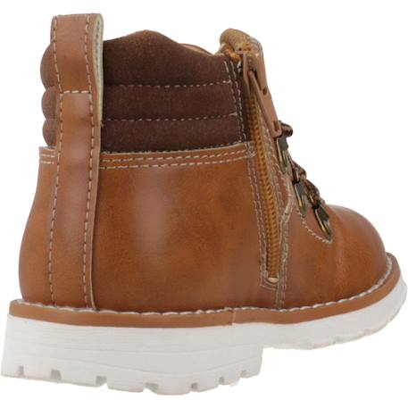 Botte enfant synthétique Bleu 800+Marron 440 9 - vertbaudet enfant 