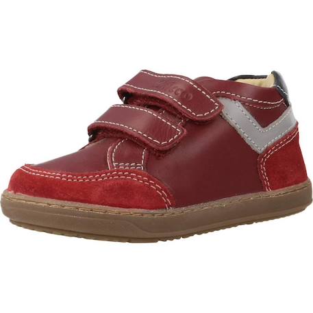 Botte bébé cuir garbo Bleu 800+Bordeaux 750 10 - vertbaudet enfant 