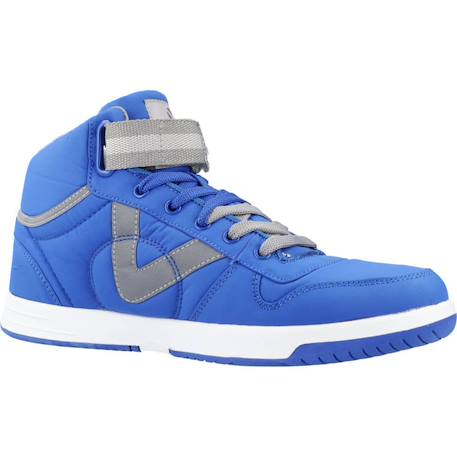 Basket enfant synthétique enfant synthétique nylon Bleu indigo+Bleu marine 5 - vertbaudet enfant 