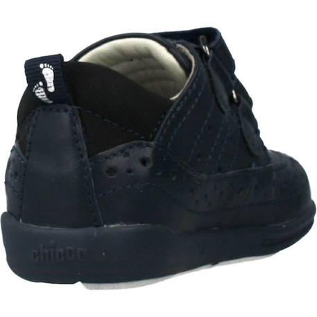 Derby bébé cuir gival Bleu 800+Marron 590 3 - vertbaudet enfant 