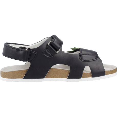 Sandale enfant synthétique hecco Noir 800 1 - vertbaudet enfant 