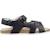 Sandale enfant synthétique hecco Noir 800 1 - vertbaudet enfant 