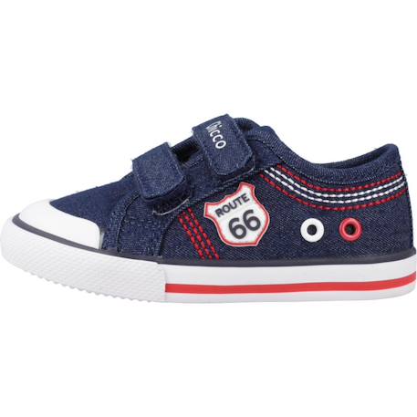 Basket bébé textile gael Bleu 800+Bleu 860 2 - vertbaudet enfant 