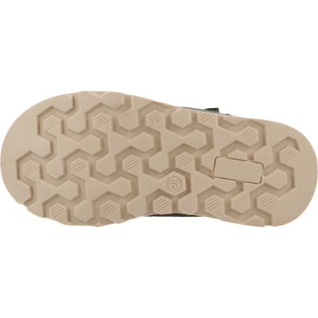 Botte enfant synthétique fabio Marron 450+Vert 650 12 - vertbaudet enfant 