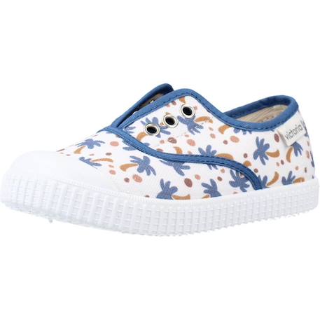 Basket bébé textile textile Bleu jean 4 - vertbaudet enfant 