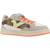Basket enfant synthétique enfant synthétique smash kid Bleu marine+Vert kaki 11 - vertbaudet enfant 