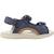 Sandale enfant synthétique celes Bleu 800+Brun clair 400 1 - vertbaudet enfant 