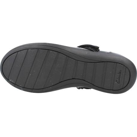 Derby enfant cuir cuir etch craft k Noir black 6 - vertbaudet enfant 