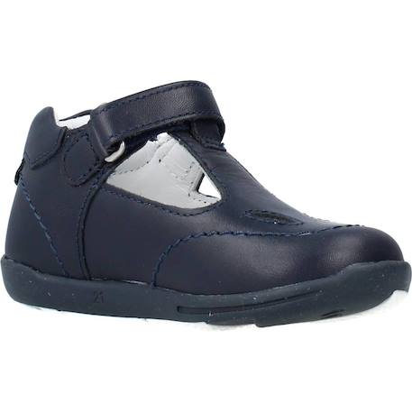 Derby bébé cuir g33 Bleu 800 5 - vertbaudet enfant 