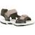Sandale enfant textile farret Bleu 800+Imprimé animalier 670 11 - vertbaudet enfant 