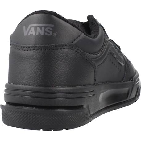 Baskets enfant garçon en cuir Noir 3 - vertbaudet enfant 