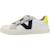 Basket enfant synthétique enfant synthétique Blanc et marine 2 - vertbaudet enfant 