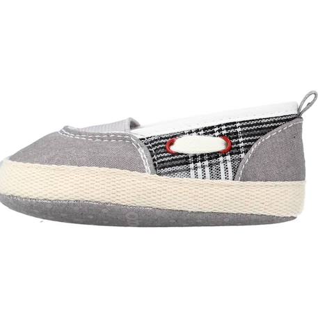 Derby enfant textile onello Gris 950 2 - vertbaudet enfant 