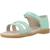 Sandale bébé cuir cloanne Bleu 650+Orange 260 4 - vertbaudet enfant 