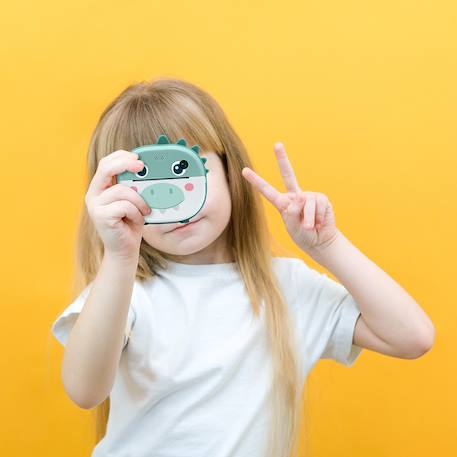 Appareil photo dino instantané et caméra Vert 4 - vertbaudet enfant 