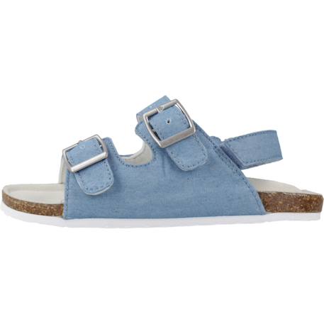 Sandale bébé textile flick Bleu 860 2 - vertbaudet enfant 