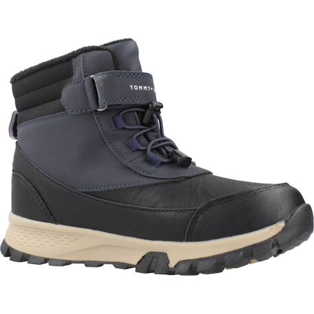 Bottes enfant garçon Bleu et noir 5 - vertbaudet enfant 
