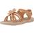 Sandale enfant caoutchouc cilena Blanc 300+Orange 450+Rose 100 10 - vertbaudet enfant 