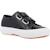 Basket enfant synthétique s2125cw Noir et blanc 5 - vertbaudet enfant 