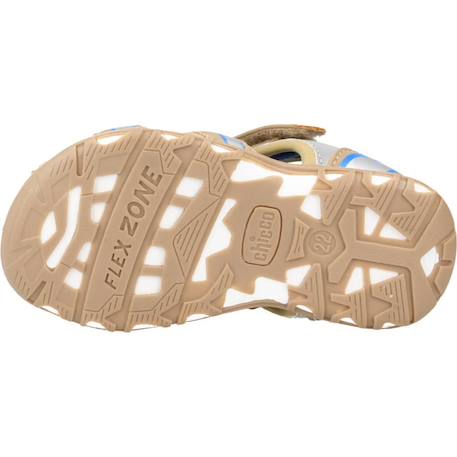 Sandale enfant textile campiello Brun clair 400 6 - vertbaudet enfant 