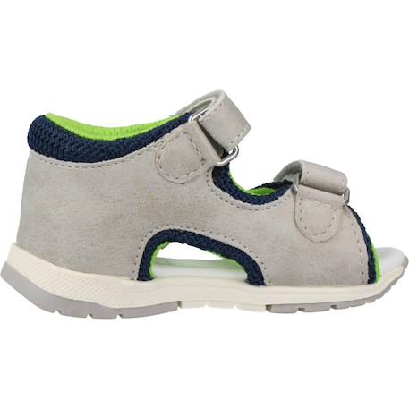 Sandale bébé synthétique galoxy Beige 950+Bleu 800 1 - vertbaudet enfant 