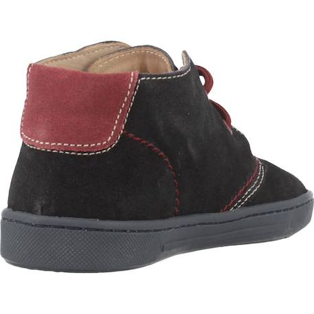 Botte bébé cuir cobin Bleu 800 3 - vertbaudet enfant 
