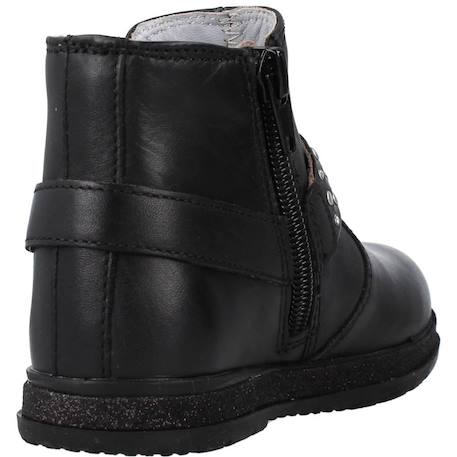 Botte bébé cuir cambusa Noir 3 - vertbaudet enfant 