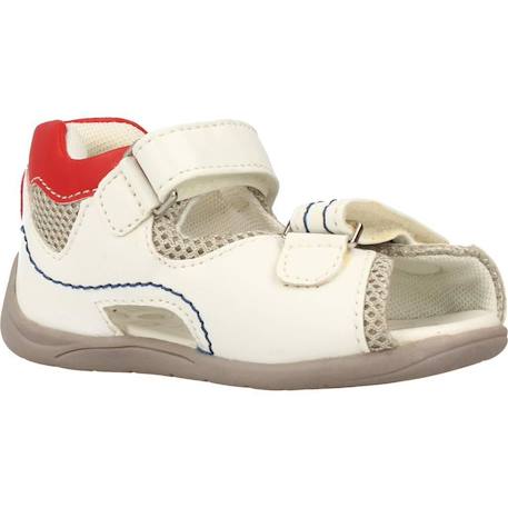 Sandale bébé cuir gim Blanc 300 5 - vertbaudet enfant 