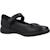 Derby enfant cuir cuir etch bright k Noir black 5 - vertbaudet enfant 