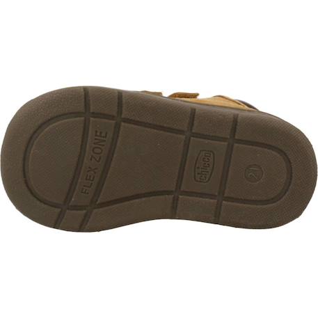 Botte bébé cuir gilberto Bleu 800+Marron 260+Marron 590 12 - vertbaudet enfant 