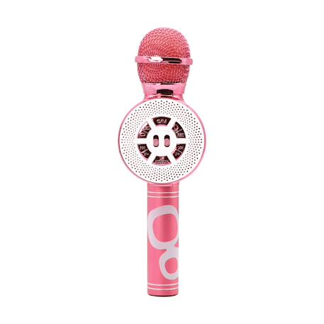 Micro karaoké sans fil bluetooth avec effets vocaux et lumineux Rose+Vert 2 - vertbaudet enfant 