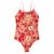 Maillot de bain fille 1 pièce cali Rouge 1 - vertbaudet enfant 