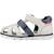 Sandale bébé synthétique fiodor Blanc 300+Bleu 860 2 - vertbaudet enfant 
