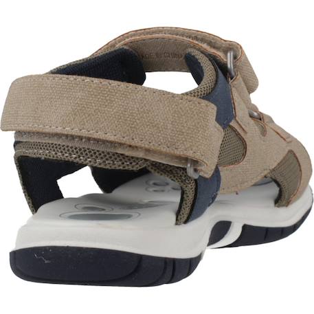 Sandale enfant synthétique fiesole Bleu 860+Brun clair 400 9 - vertbaudet enfant 