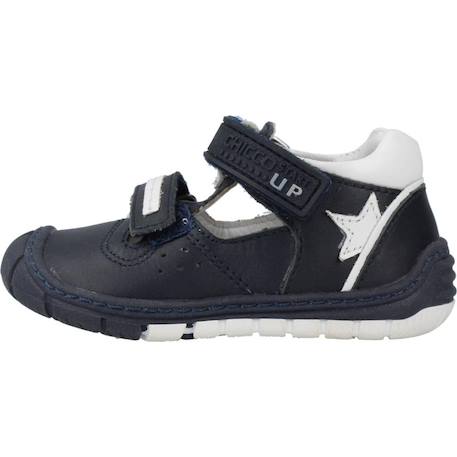 Sandale bébé cuir derek Bleu 800 2 - vertbaudet enfant 
