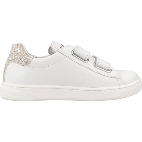 Basket enfant cuir inialos Blanc 1 - vertbaudet enfant 