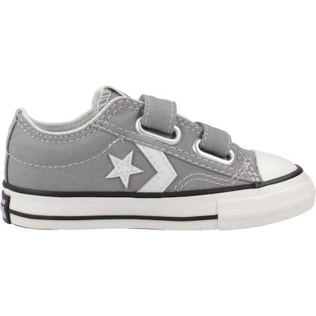 Basket bébé textile textile star player 76 Gris 1 - vertbaudet enfant 