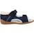 Sandale bébé cuir cuir zora spirit t Bleu navy 1 - vertbaudet enfant 