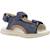 Sandale enfant synthétique celes Bleu 800+Brun clair 400 5 - vertbaudet enfant 