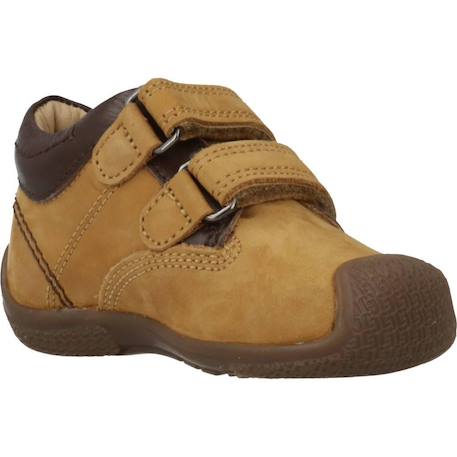 Botte bébé cuir gregorino Bleu 800+Brun clair 950+Marron 260 17 - vertbaudet enfant 