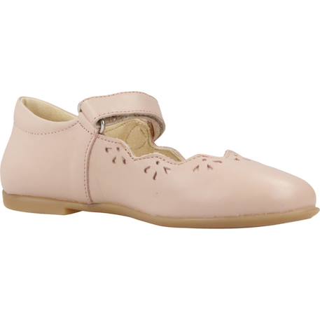 Derby bébé cuir olya Rose 5 - vertbaudet enfant 