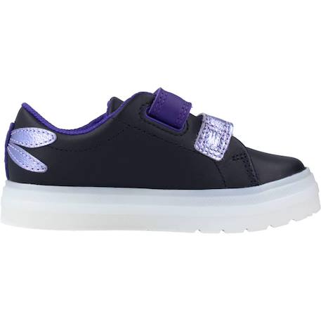 Basket bébé cuir cuir flare fly t Noir black 1 - vertbaudet enfant 
