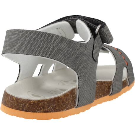 Sandale bébé synthétique francisco Gris 950 3 - vertbaudet enfant 