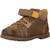 Botte bébé cuir gorix Bleu 800+Marron 460 10 - vertbaudet enfant 