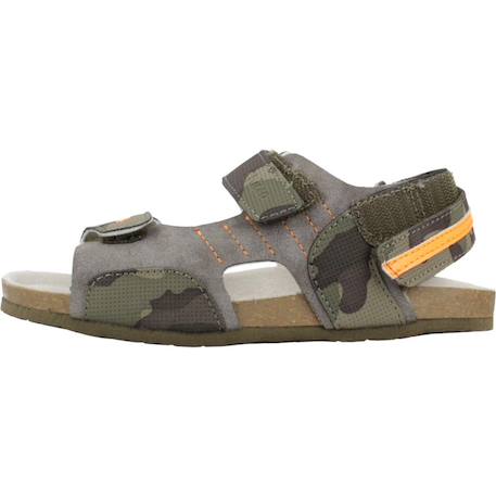 Sandale enfant textile frax Vert 670 2 - vertbaudet enfant 