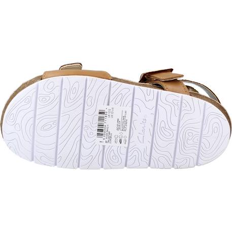 Sandale enfant cuir cuir river sand k Brun clair tan 6 - vertbaudet enfant 